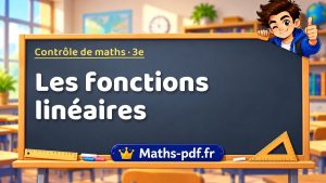 Fonctions linéaires