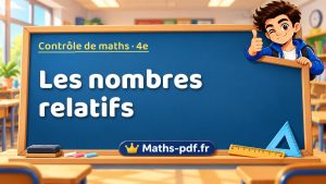 Nombres relatifs