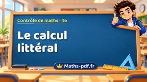 Calcul littéral