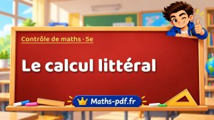 Calcul littéral