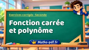 Fonction carrée et polynôme