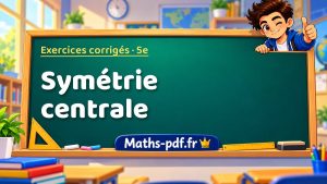 Symétrie centrale