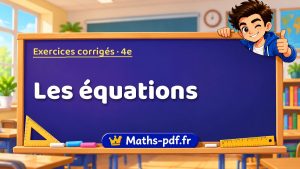 Les équations