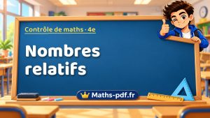 Nombres relatifs