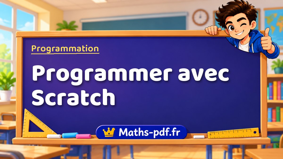 Programmer avec Scratch : exercices et programmes avec Scratch : tout ce qu'il faut pour apprendre la programmation