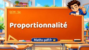 Proportionnalité