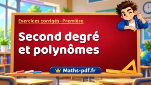 Second degré et polynômes