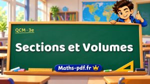 Sections et Volumes