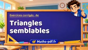 Triangles semblables