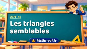 Les triangles semblables