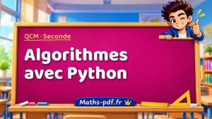 Algorithmes avec Python