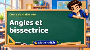 Angles et bissectrice