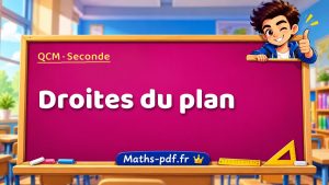 Droites du plan