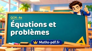 Équations et problèmes