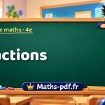 Fractions – Cours de maths niveau 4e sur Maths-pdf.fr