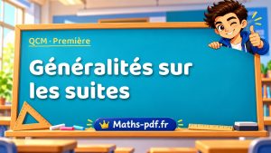 Généralités sur les suites