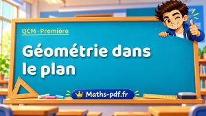 Géométrie dans le plan