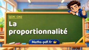 La proportionnalité
