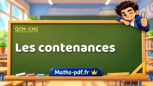 Les contenances