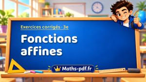 Fonctions affines