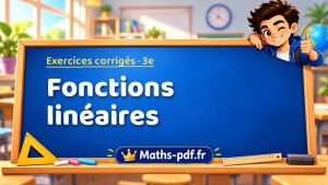Fonctions linéaires
