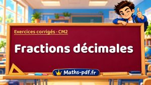 Fractions décimales