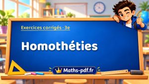 Homothéties