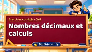 Nombres décimaux et calculs