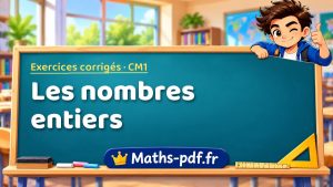 Les nombres entiers