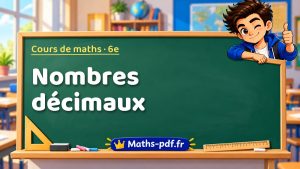 Nombres décimaux