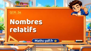 Nombres relatifs