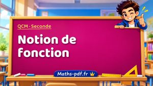 Notion de fonction