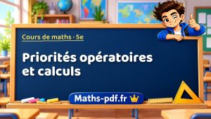 Priorités opératoires et calculs