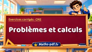 Problèmes et calculs