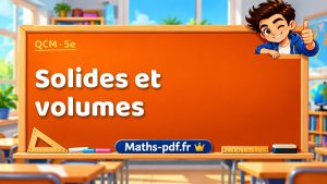 Solides et volumes