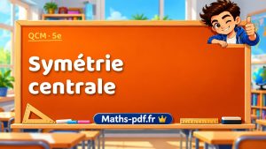 Symétrie centrale