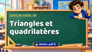 Triangles et quadrilatères