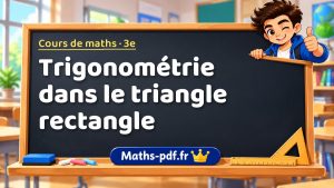 Trigonométrie dans le triangle rectangle