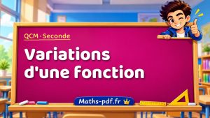 Variations d’une fonction