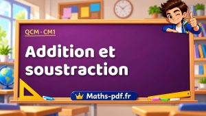 Addition et soustraction