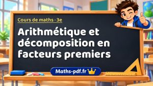 Arithmétique et décomposition en facteurs premiers
