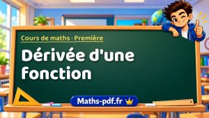 Dérivée d’une fonction