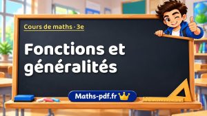 Fonctions et généralités