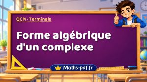 Forme algébrique d’un complexe