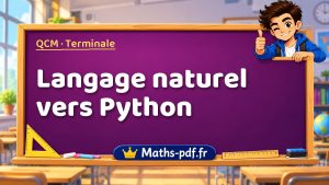 Langage naturel vers Python