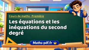 Les équations et les inéquations du second degré