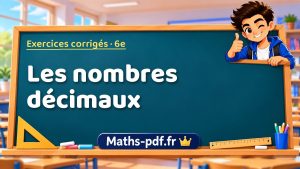 Les nombres décimaux