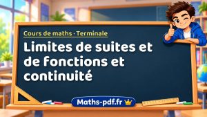 Limites de suites et de fonctions et continuité