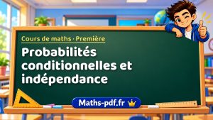 Probabilités conditionnelles et indépendance