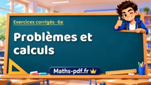 Problèmes et calculs